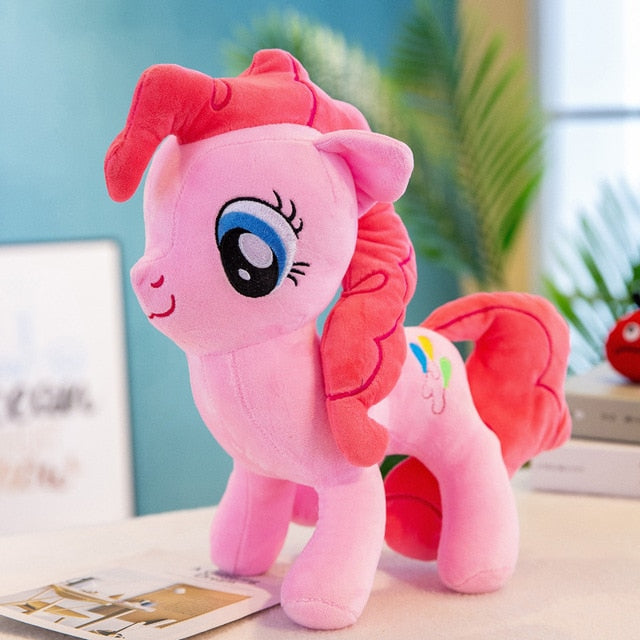 My Little Pony 20cm Toy Stuffed Pony Toy Doll Pinkie Pie Rainbow Dash Movie&TV Unicorn Toys Friendship Magic Present for Girl