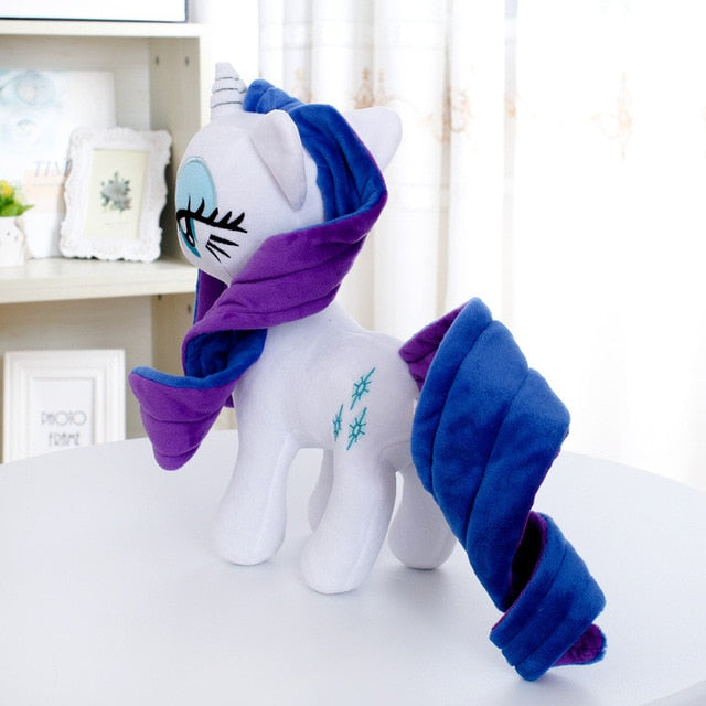 22- 40cm My Little Pony Toy Stuffed Plush Doll Pinkie Pie Rainbow Dash Movie&TV Unicorn Toy Friendship Is Magic Present For Girl