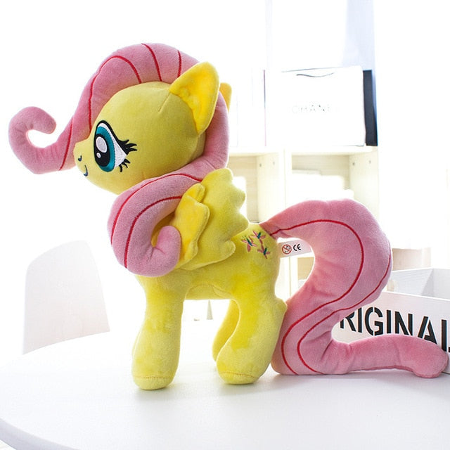 22- 40cm My Little Pony Toy Stuffed Plush Doll Pinkie Pie Rainbow Dash Movie&TV Unicorn Toy Friendship Is Magic Present For Girl