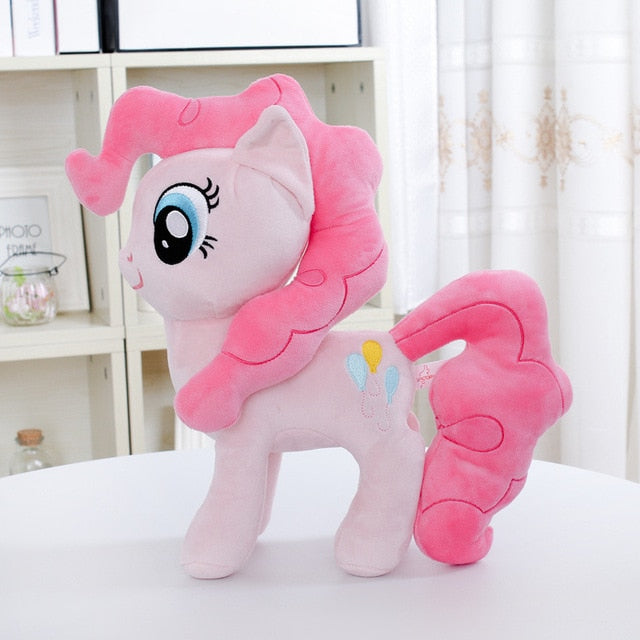 22- 40cm My Little Pony Toy Stuffed Plush Doll Pinkie Pie Rainbow Dash Movie&TV Unicorn Toy Friendship Is Magic Present For Girl